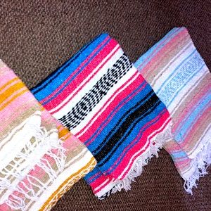 Mexican throw blanket